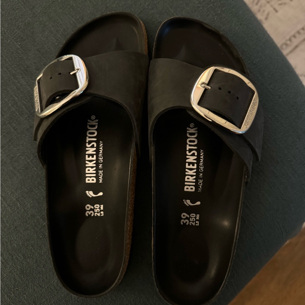 Birkenstock Madrid Big Buckle - Oiled Leather
